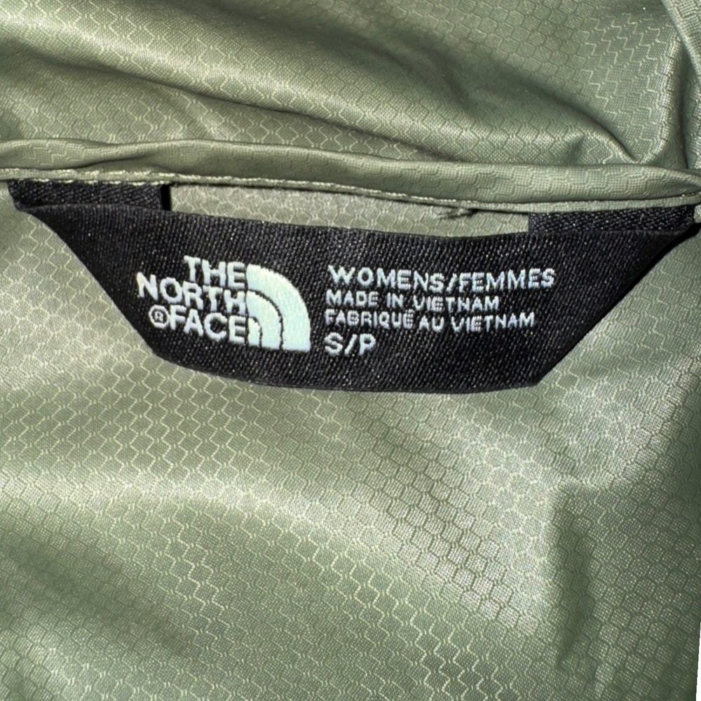 The‎ North Face WindWall Jacket Sage Green Hooded Windbreaker NF0A2VCZ Sz Small - Picture 4 of 16